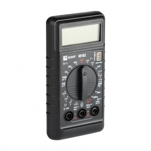 Мультиметр цифровой EKF Master M182 In-180701-bm182  картинка